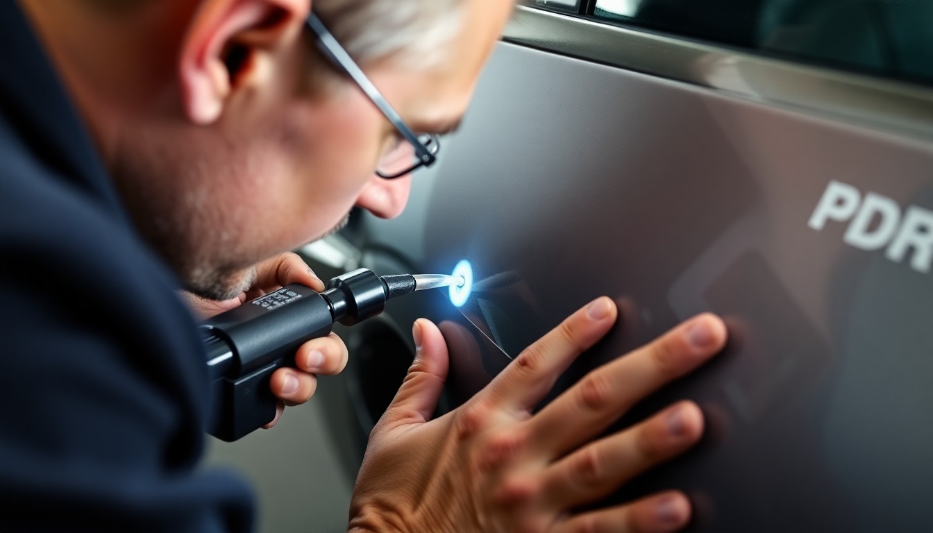 Ankara boyasız göçük düzeltme (PDR)